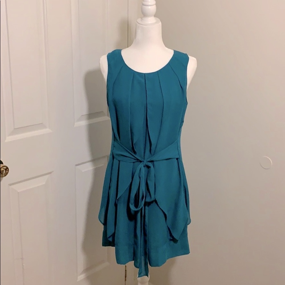 Topshop draped dress